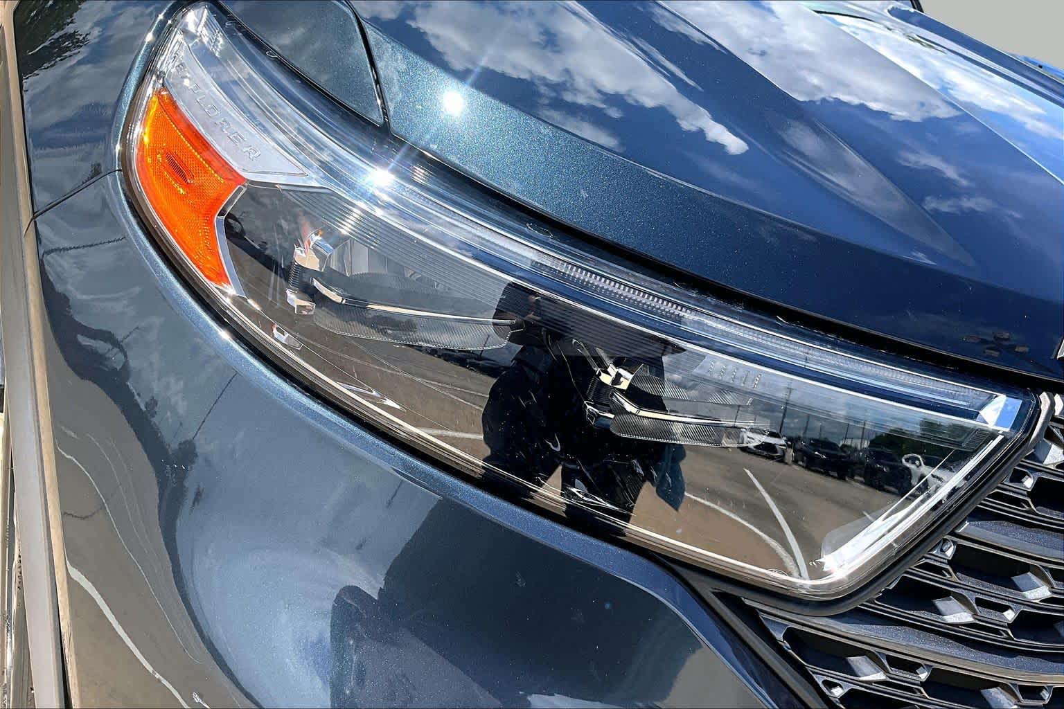 2022 Ford Explorer XLT Stone Blue Metallic at Helfman Ford