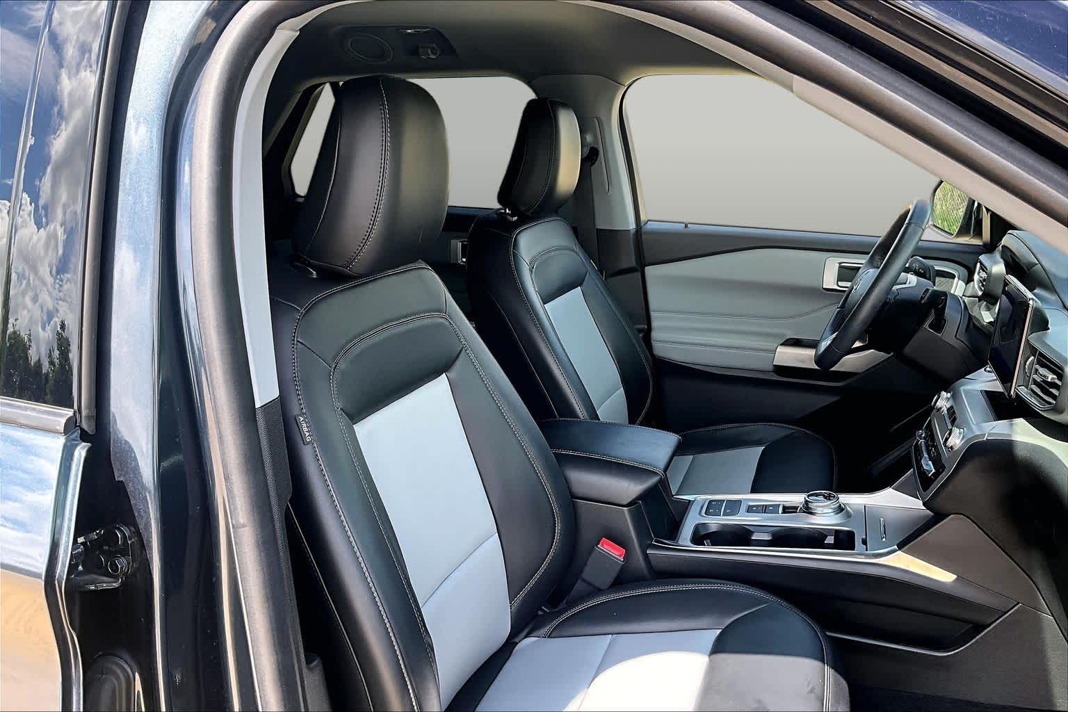 2022 Ford Explorer XLT Stone Blue Metallic at Helfman Ford