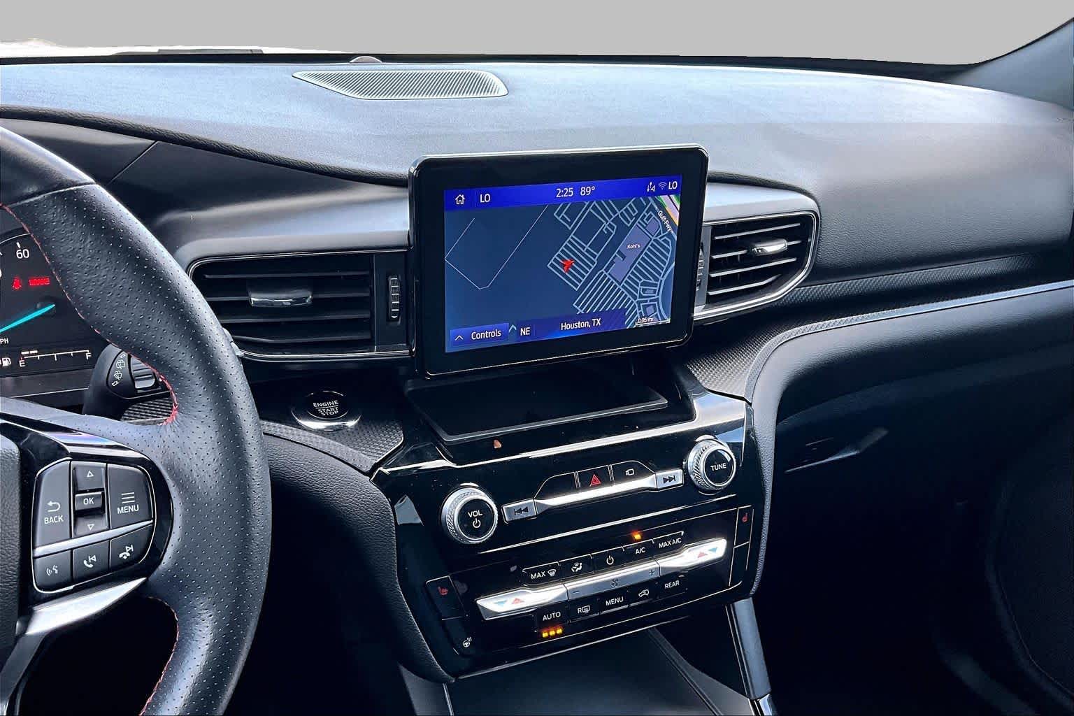 2023 Ford Explorer ST-Line Star White Metallic Tri-Coat at Lexus Southwest Houston