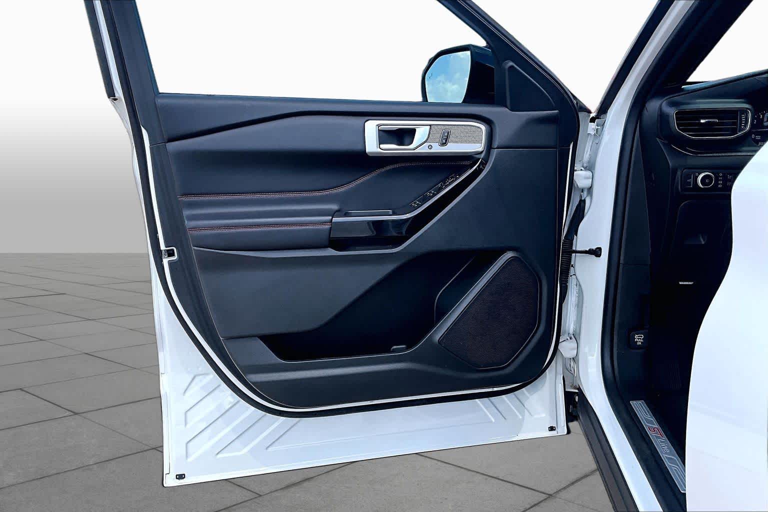 2023 Ford Explorer ST-Line Star White Metallic Tri-Coat at Lexus Southwest Houston