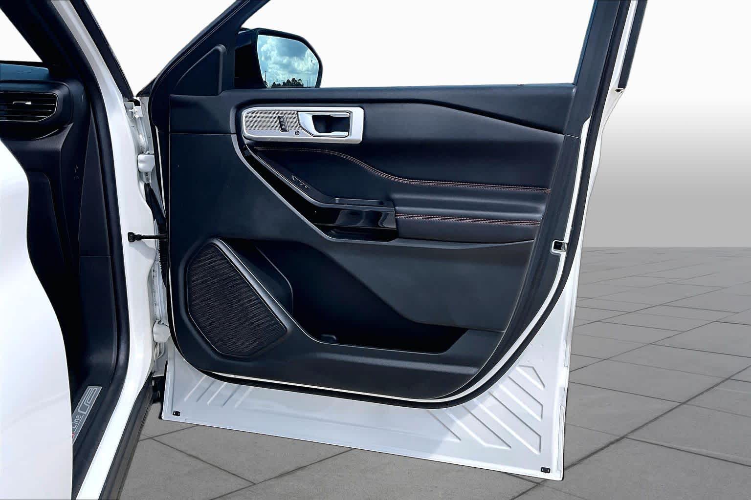 2023 Ford Explorer ST-Line Star White Metallic Tri-Coat at Lexus Southwest Houston