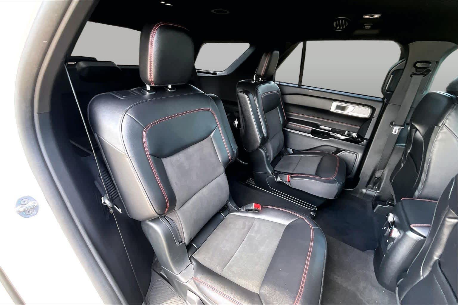 2023 Ford Explorer ST-Line Star White Metallic Tri-Coat at Lexus Southwest Houston