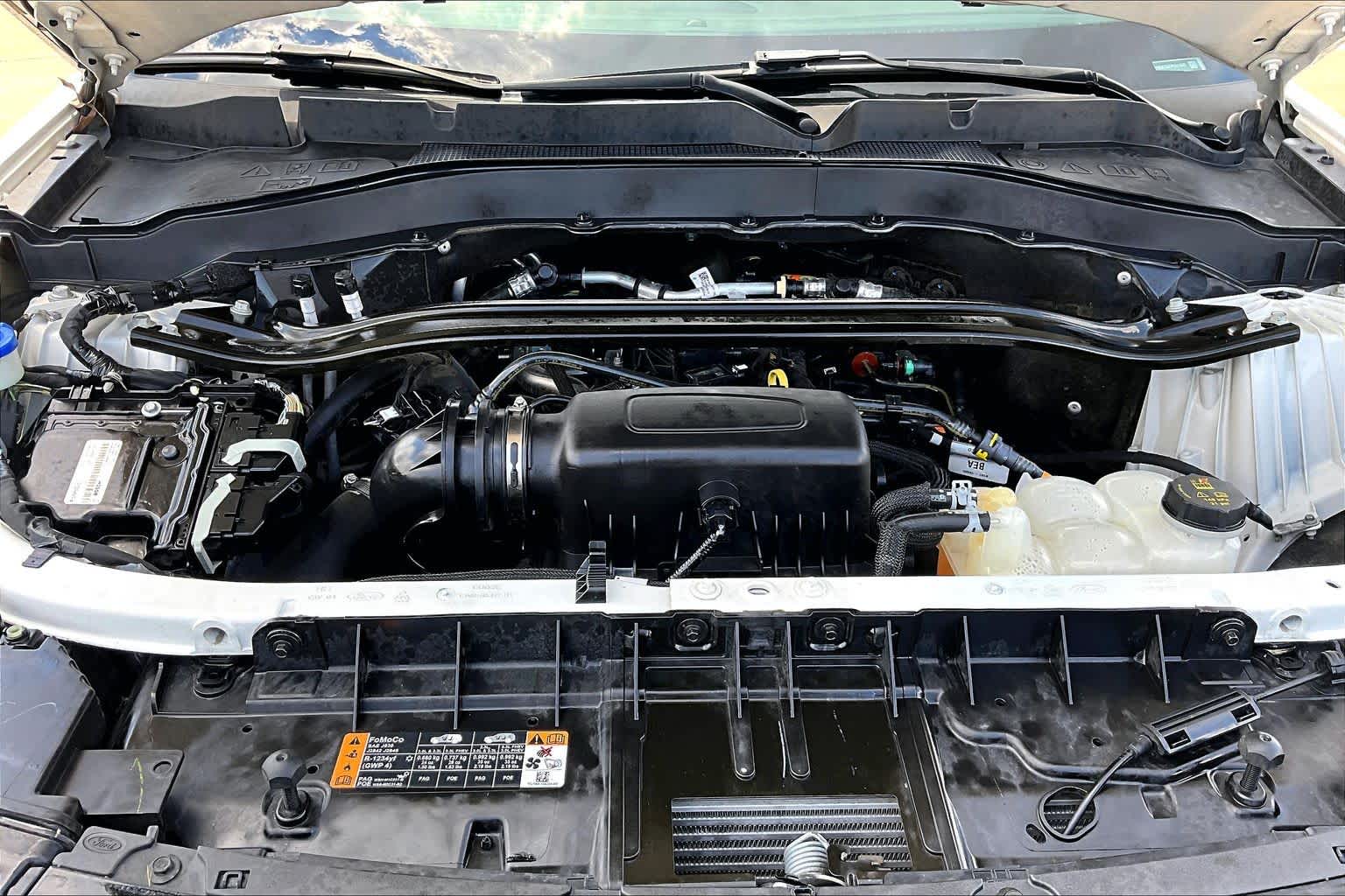2023 Ford Explorer ST-Line Star White Metallic Tri-Coat at Lexus Southwest Houston