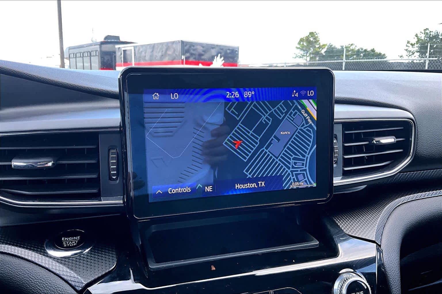 2023 Ford Explorer ST-Line Star White Metallic Tri-Coat at Lexus Southwest Houston