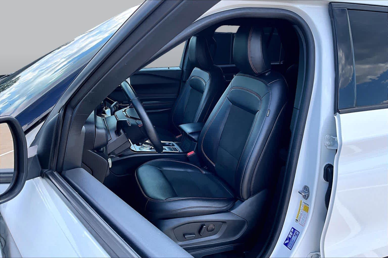 2023 Ford Explorer ST-Line Star White Metallic Tri-Coat at Lexus Southwest Houston