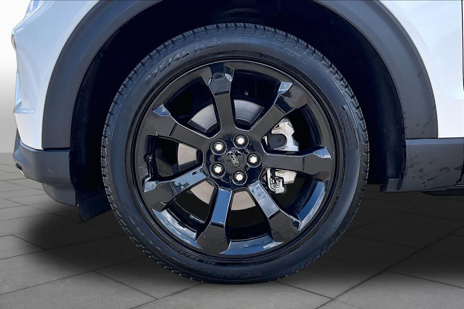 2023 Ford Explorer ST-Line Star White Metallic Tri-Coat at Lexus Southwest Houston