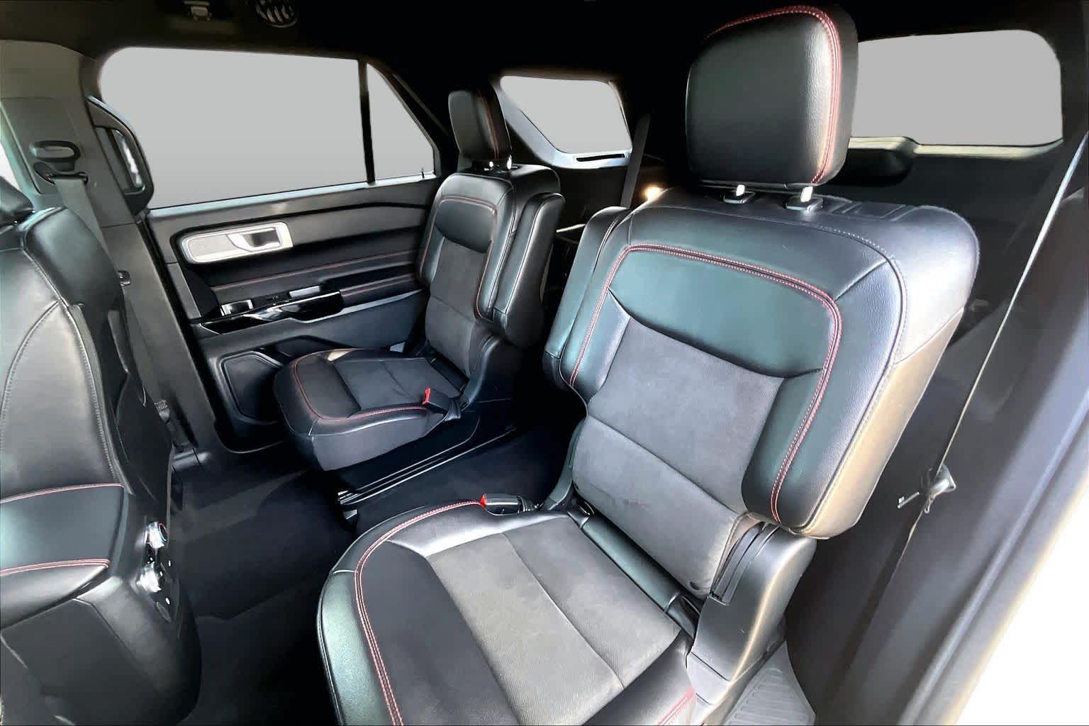 2023 Ford Explorer ST-Line Star White Metallic Tri-Coat at Lexus Southwest Houston