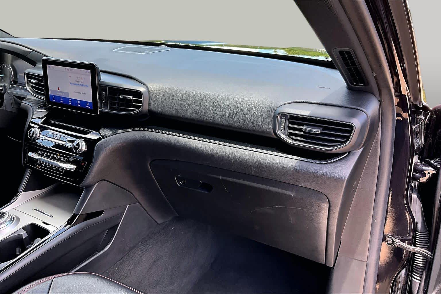 2022 Ford Explorer ST-Line Agate Black Metallic at Group 1 GMC Buick South