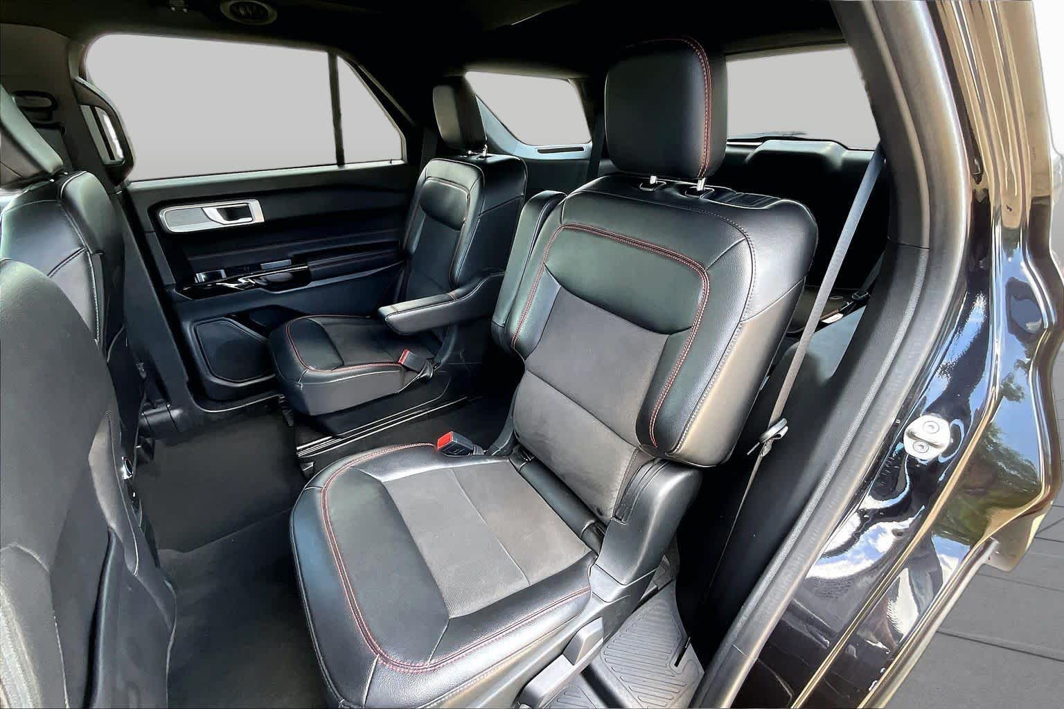 2022 Ford Explorer ST-Line Agate Black Metallic at Group 1 GMC Buick South