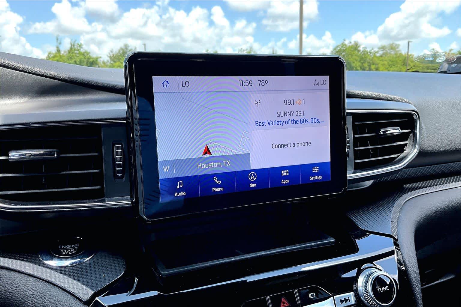 2022 Ford Explorer ST-Line Agate Black Metallic at Group 1 GMC Buick South