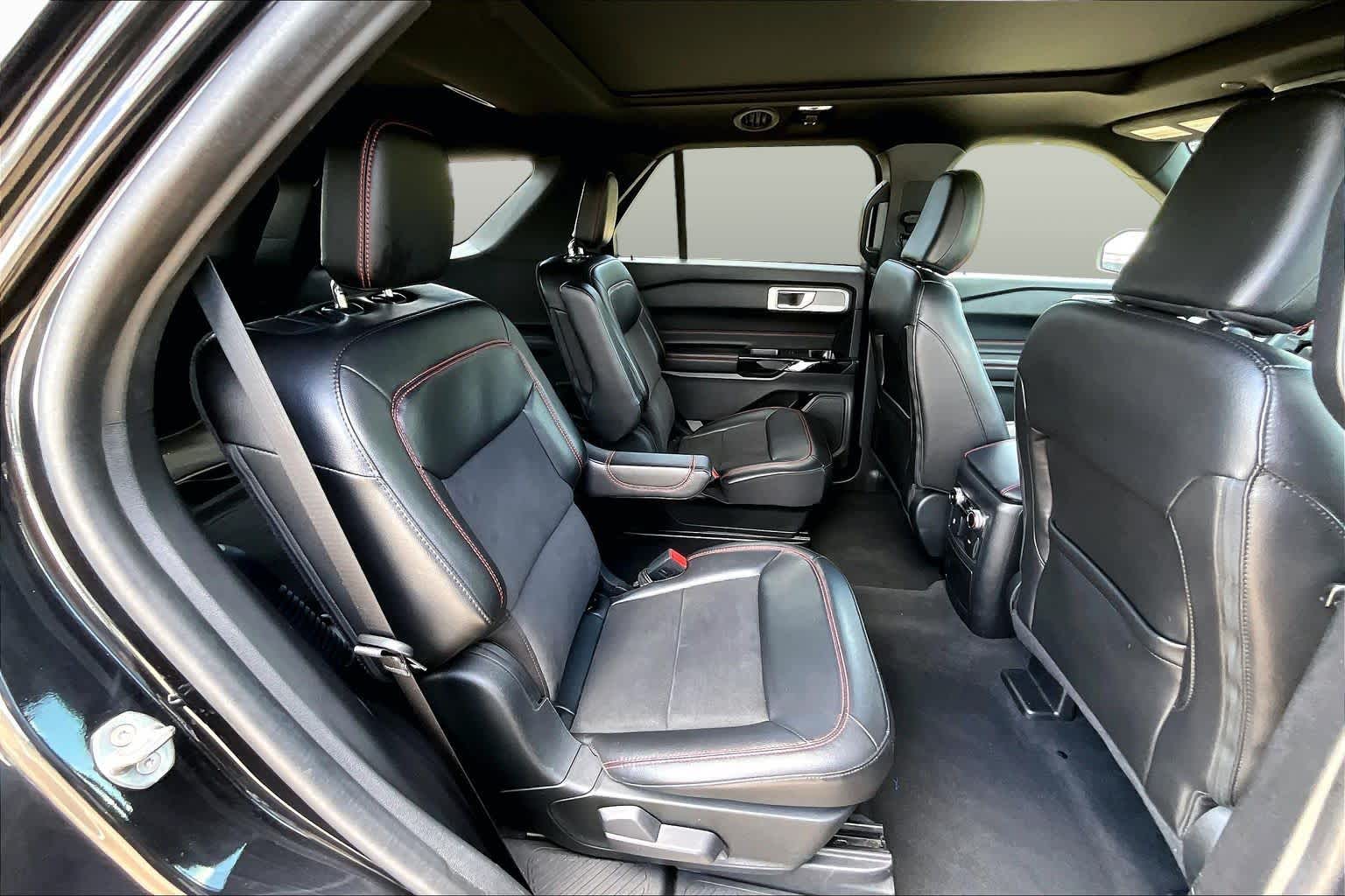 2022 Ford Explorer ST-Line Agate Black Metallic at Group 1 GMC Buick South