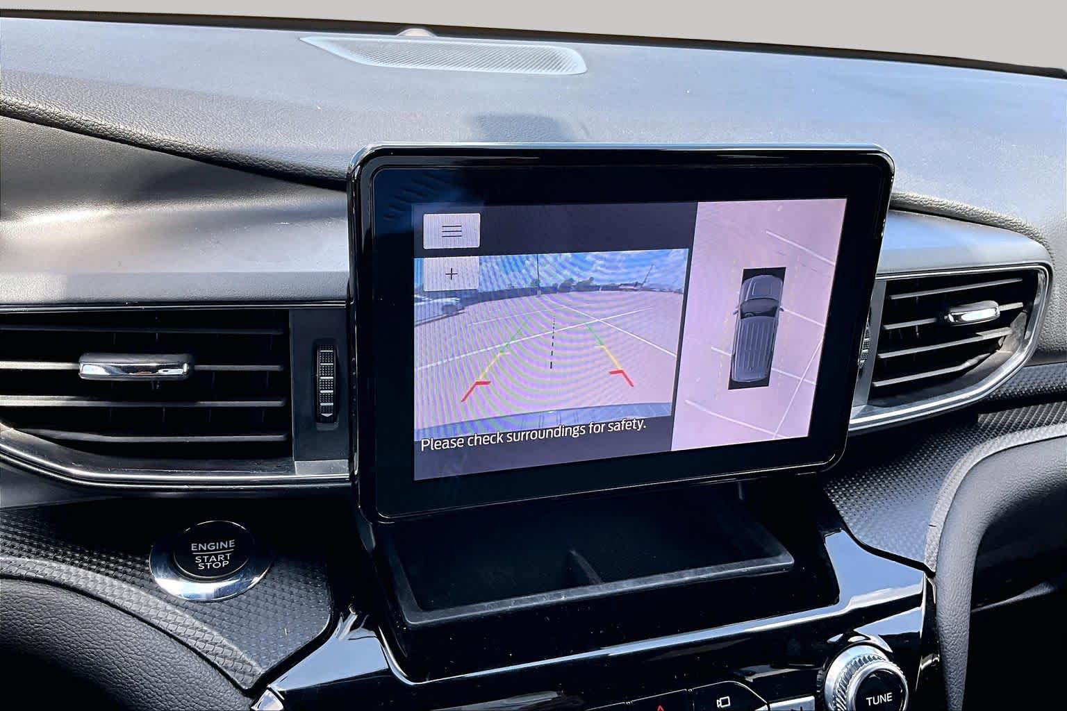 2022 Ford Explorer ST-Line Agate Black Metallic at Group 1 GMC Buick South