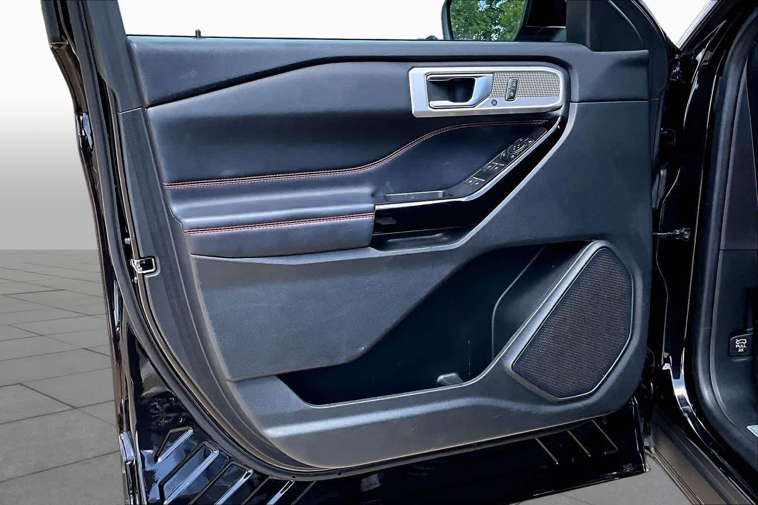 2022 Ford Explorer ST-Line Agate Black Metallic at Group 1 GMC Buick South