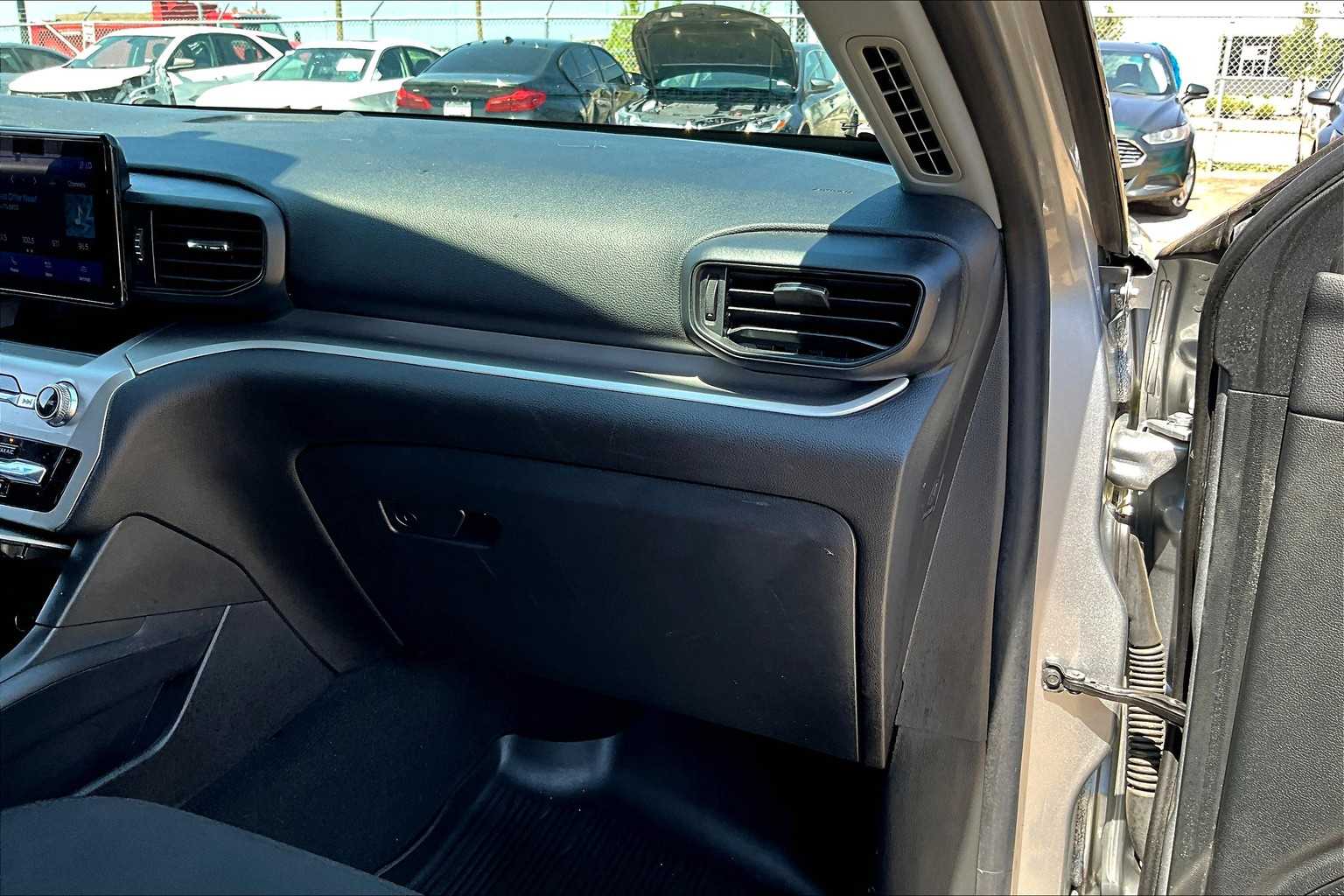 2022 Ford Explorer XLT Iconic Silver Metallic at Friendly Ford Crosby