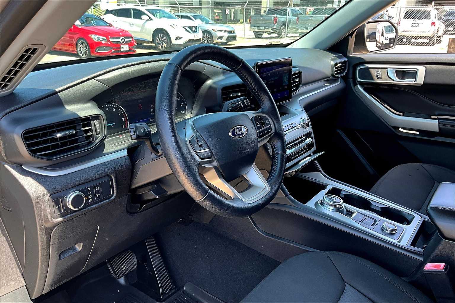 2022 Ford Explorer XLT Iconic Silver Metallic at Friendly Ford Crosby