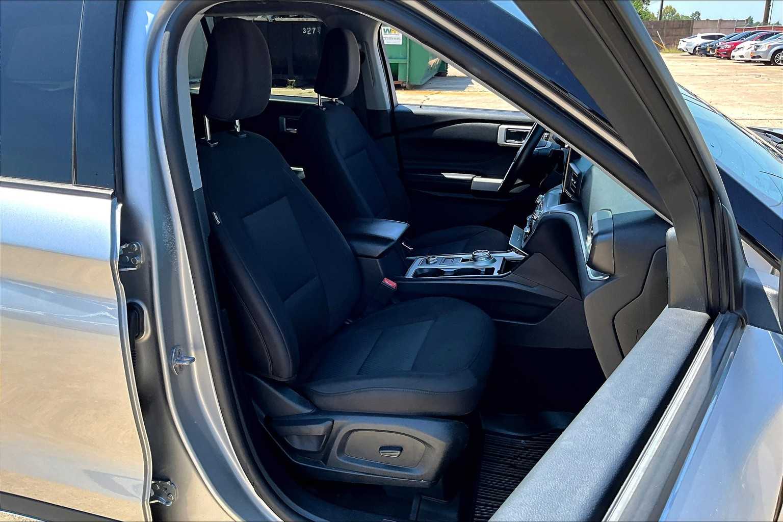 2022 Ford Explorer XLT Iconic Silver Metallic at Friendly Ford Crosby