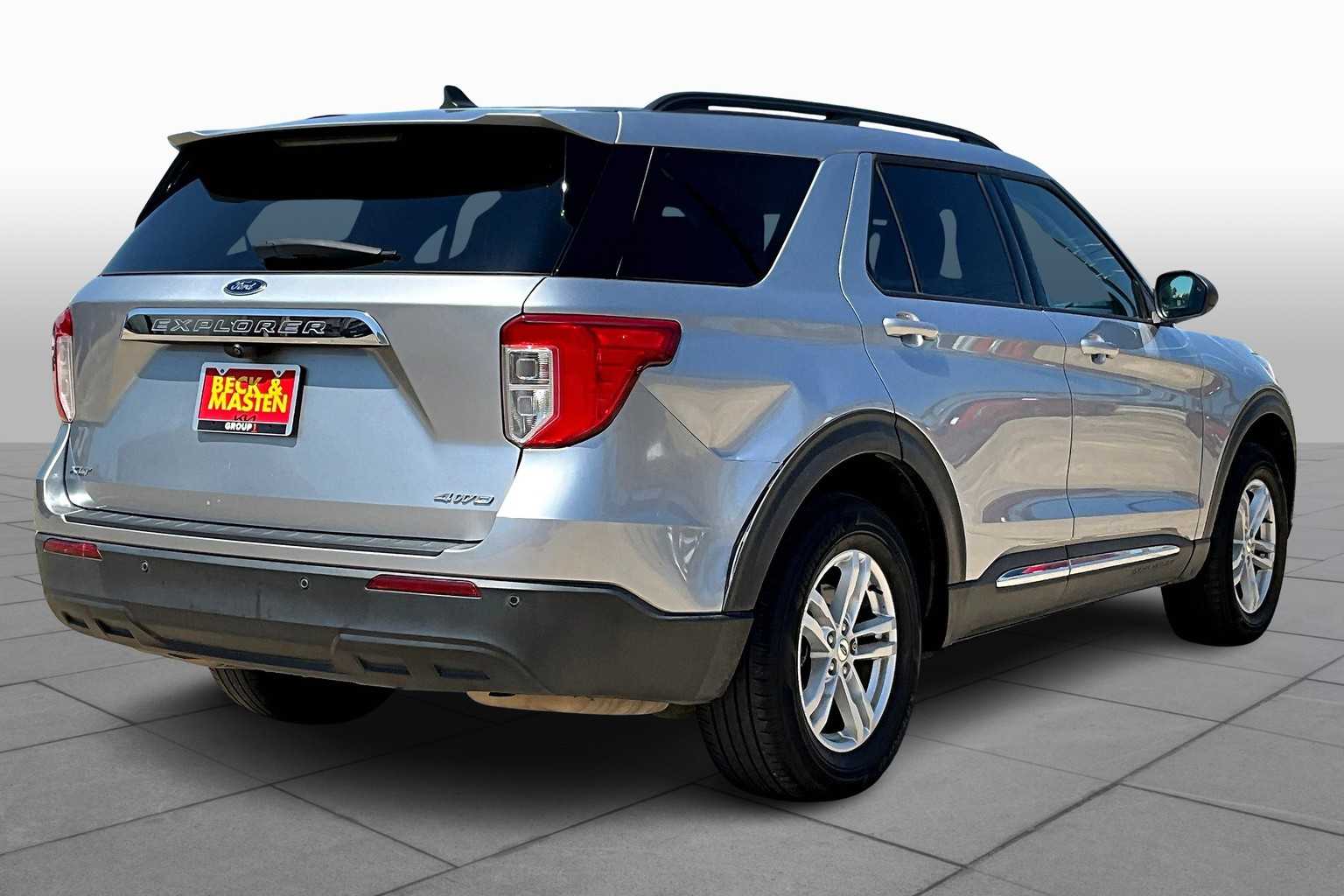 2022 Ford Explorer XLT Iconic Silver Metallic at Friendly Ford Crosby