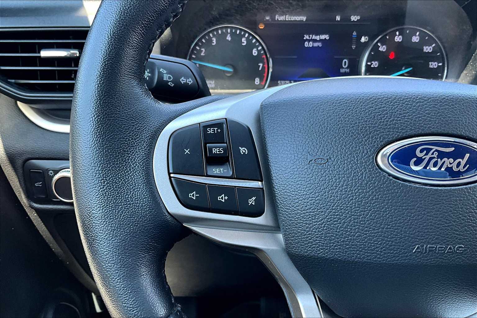 2022 Ford Explorer XLT Iconic Silver Metallic at Friendly Ford Crosby