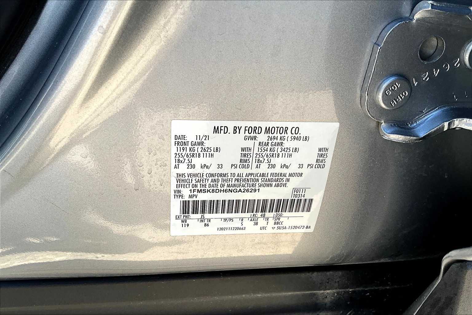 2022 Ford Explorer XLT Iconic Silver Metallic at Friendly Ford Crosby