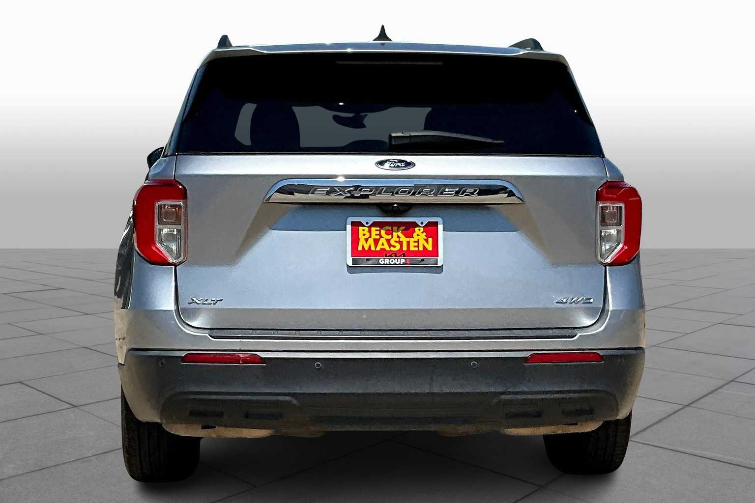 2022 Ford Explorer XLT Iconic Silver Metallic at Friendly Ford Crosby