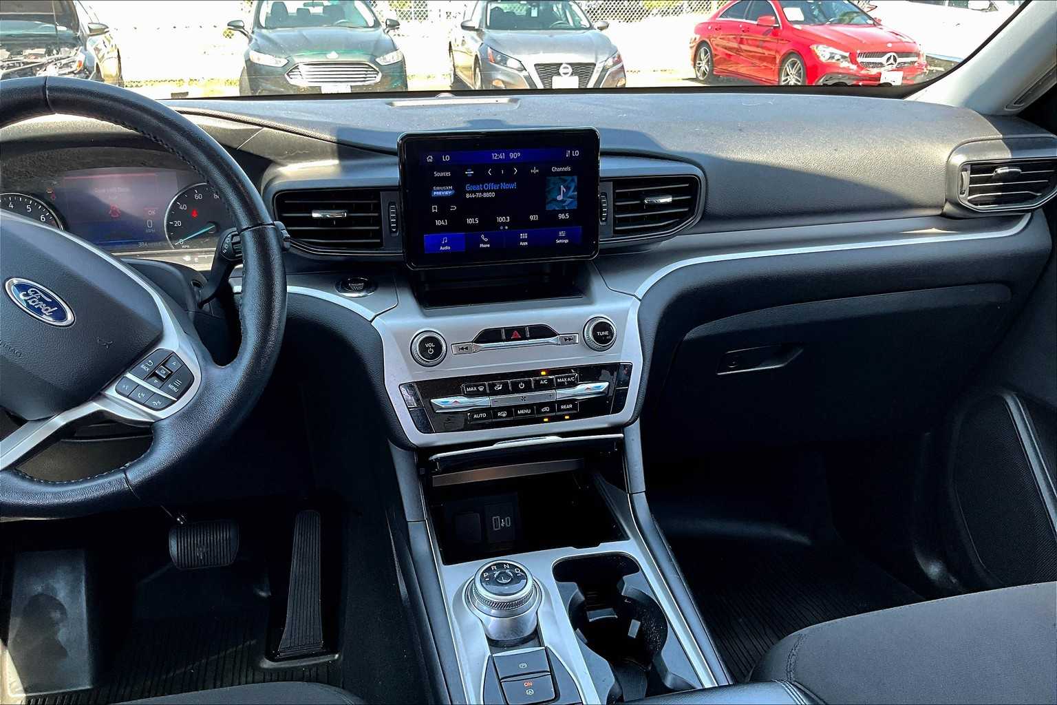 2022 Ford Explorer XLT Iconic Silver Metallic at Friendly Ford Crosby