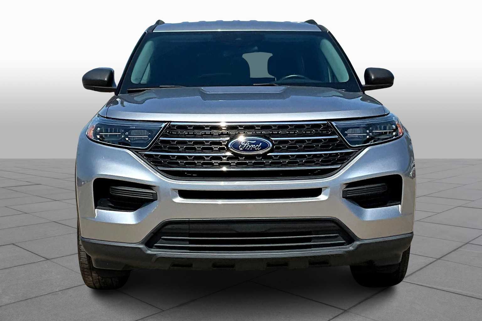2022 Ford Explorer XLT Iconic Silver Metallic at Friendly Ford Crosby