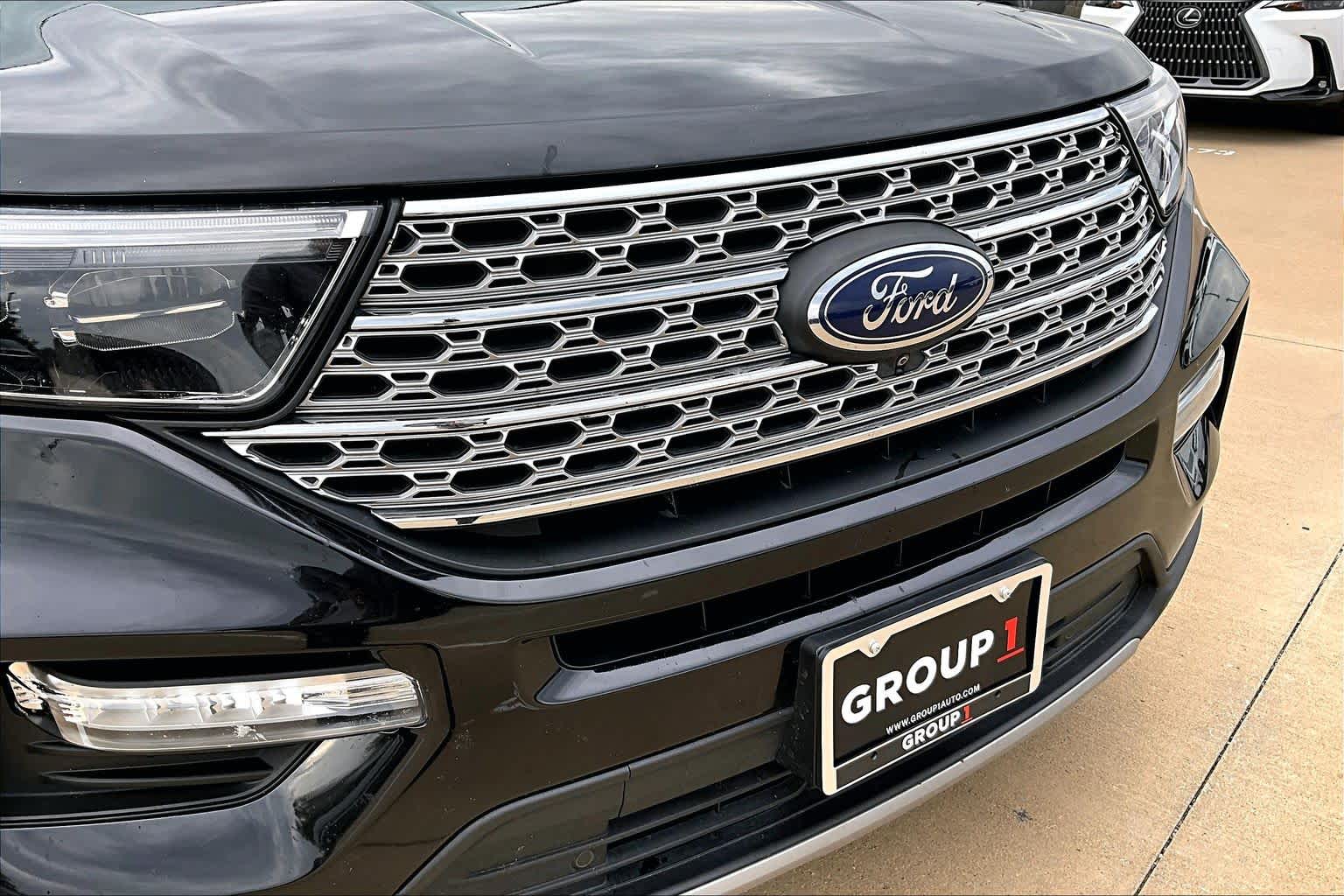 2020 Ford Explorer Limited Agate Black Metallic at Tomball Ford