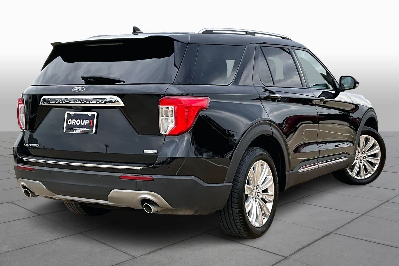 2020 Ford Explorer Limited Agate Black Metallic at Tomball Ford
