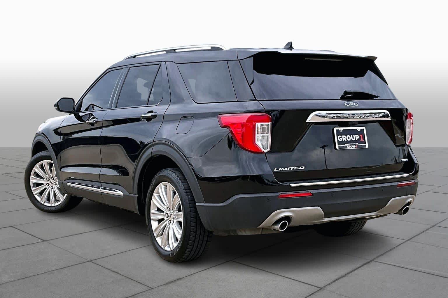 2020 Ford Explorer Limited Agate Black Metallic at Tomball Ford