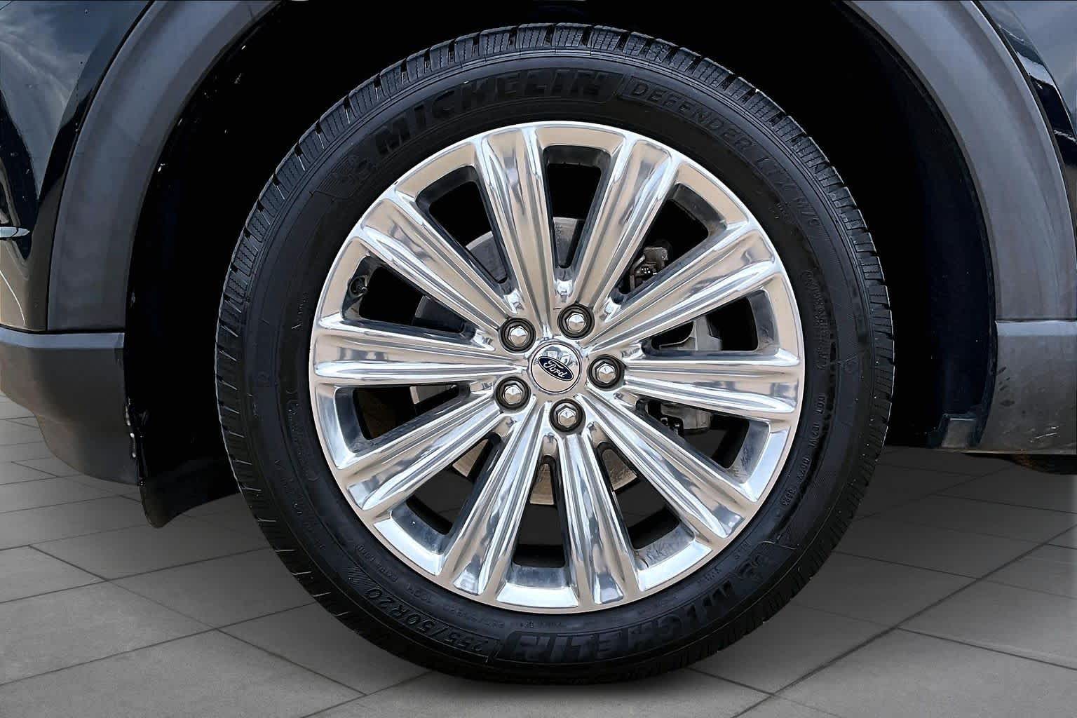 2020 Ford Explorer Limited Agate Black Metallic at Tomball Ford