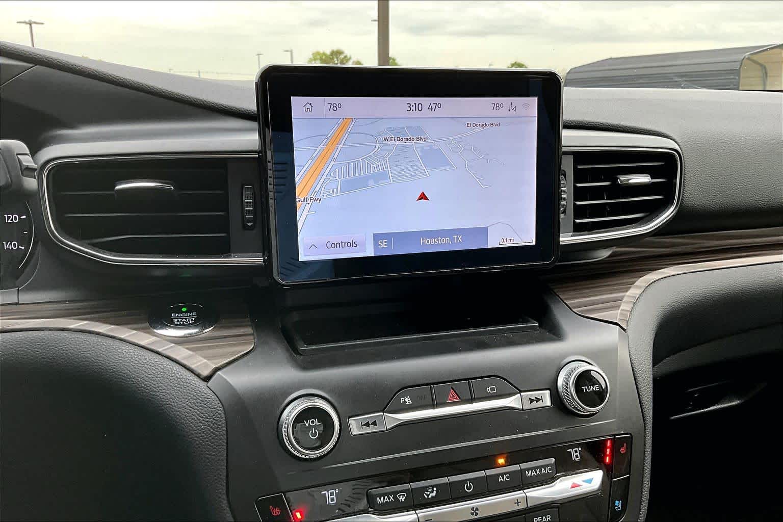 2020 Ford Explorer Limited Agate Black Metallic at Tomball Ford