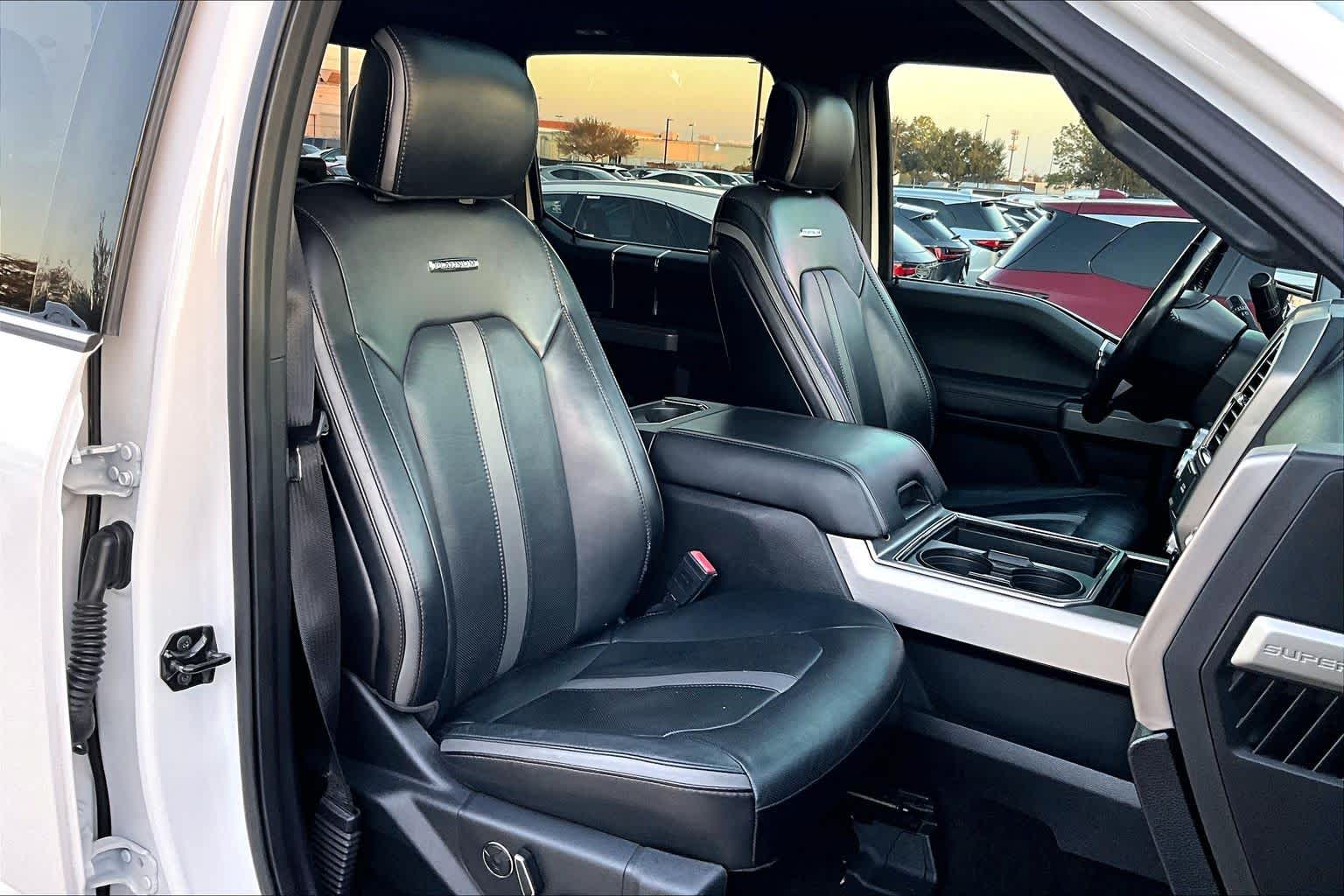 2018 Ford Super Duty F-250 SRW Platinum White Platinum Metallic Tri-Coat at HGreg Houston