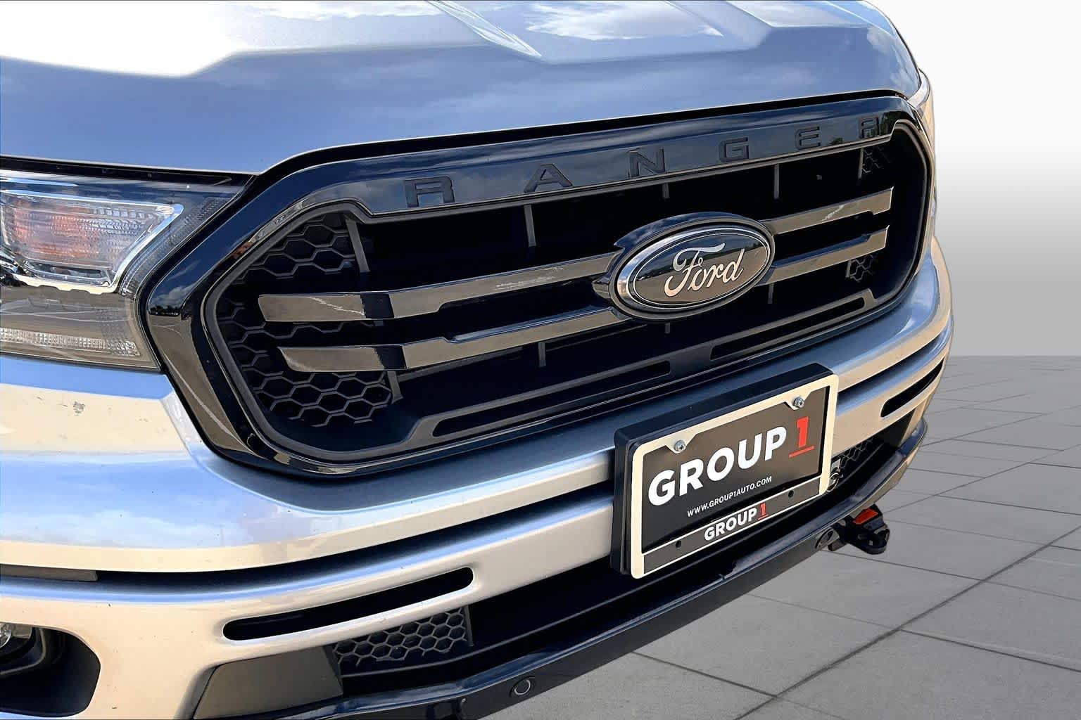 2022 Ford Ranger LARIAT Iconic Silver Metallic at Lexus Southwest Houston