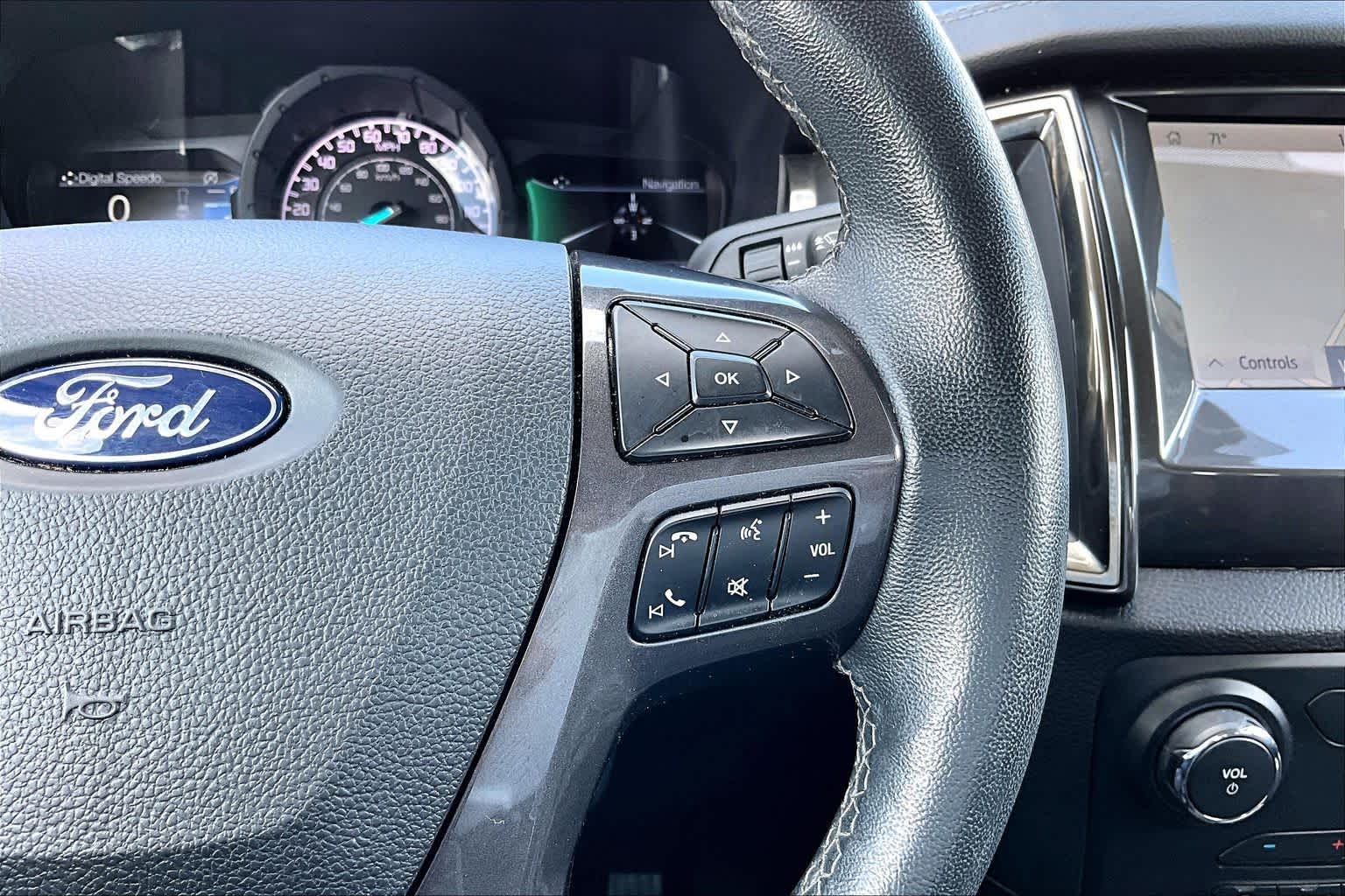 2022 Ford Ranger LARIAT Iconic Silver Metallic at Lexus Southwest Houston