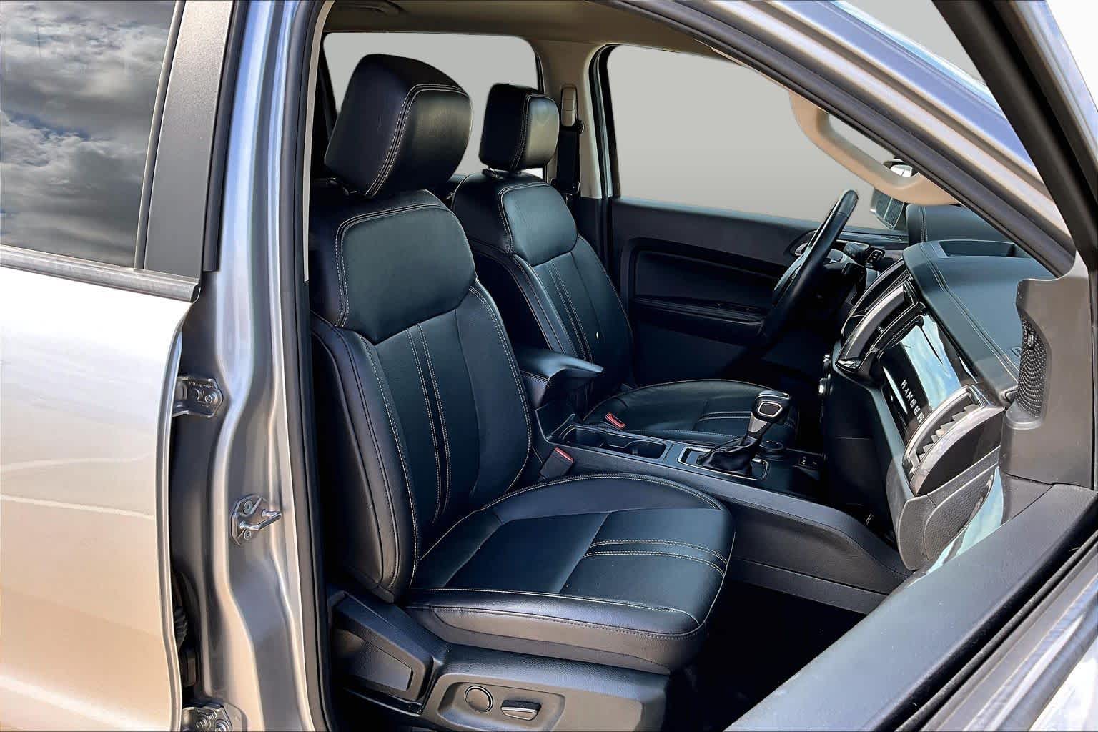 2022 Ford Ranger LARIAT Iconic Silver Metallic at Lexus Southwest Houston