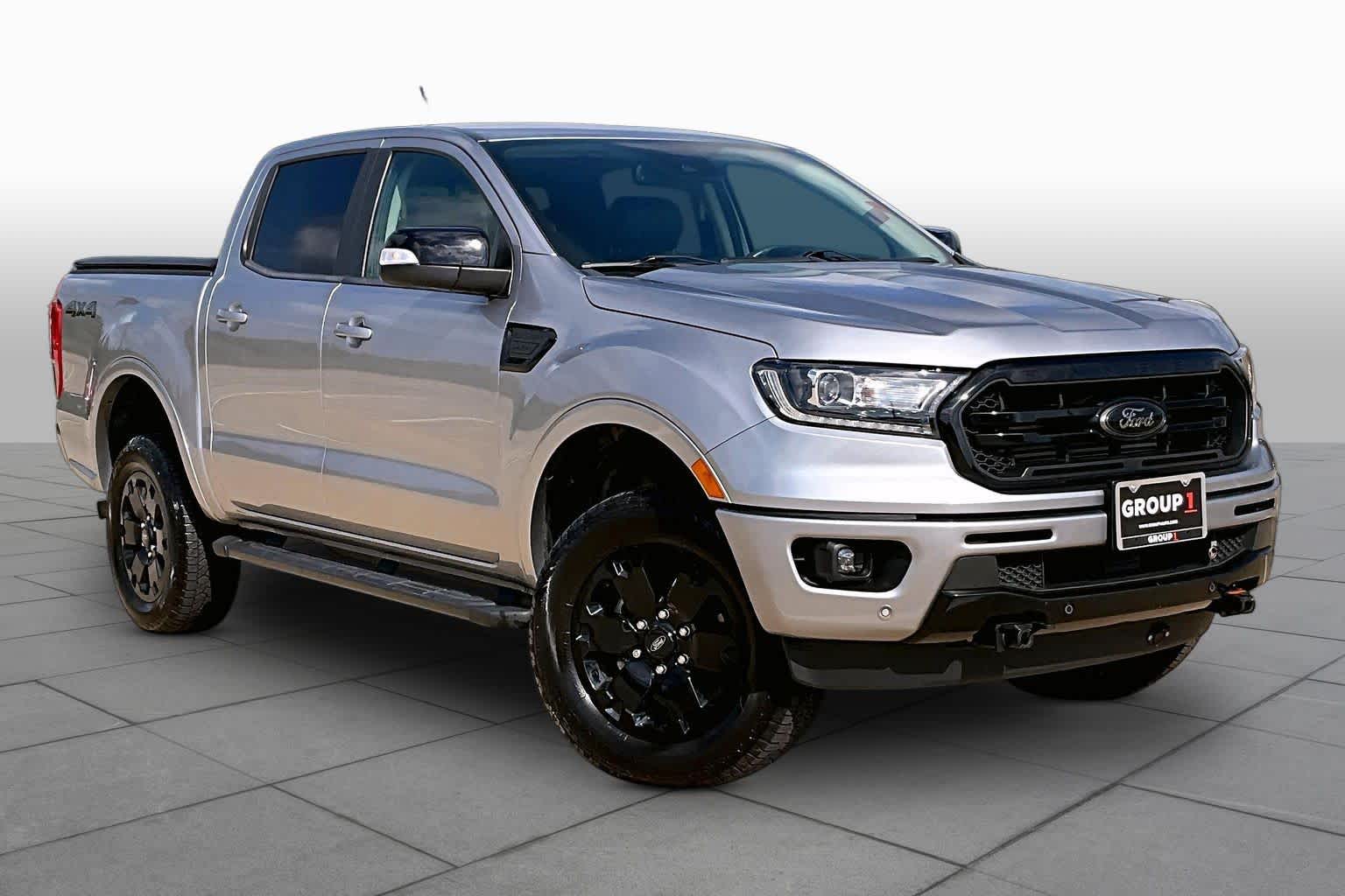2022 Ford Ranger LARIAT Iconic Silver Metallic at Lexus Southwest Houston