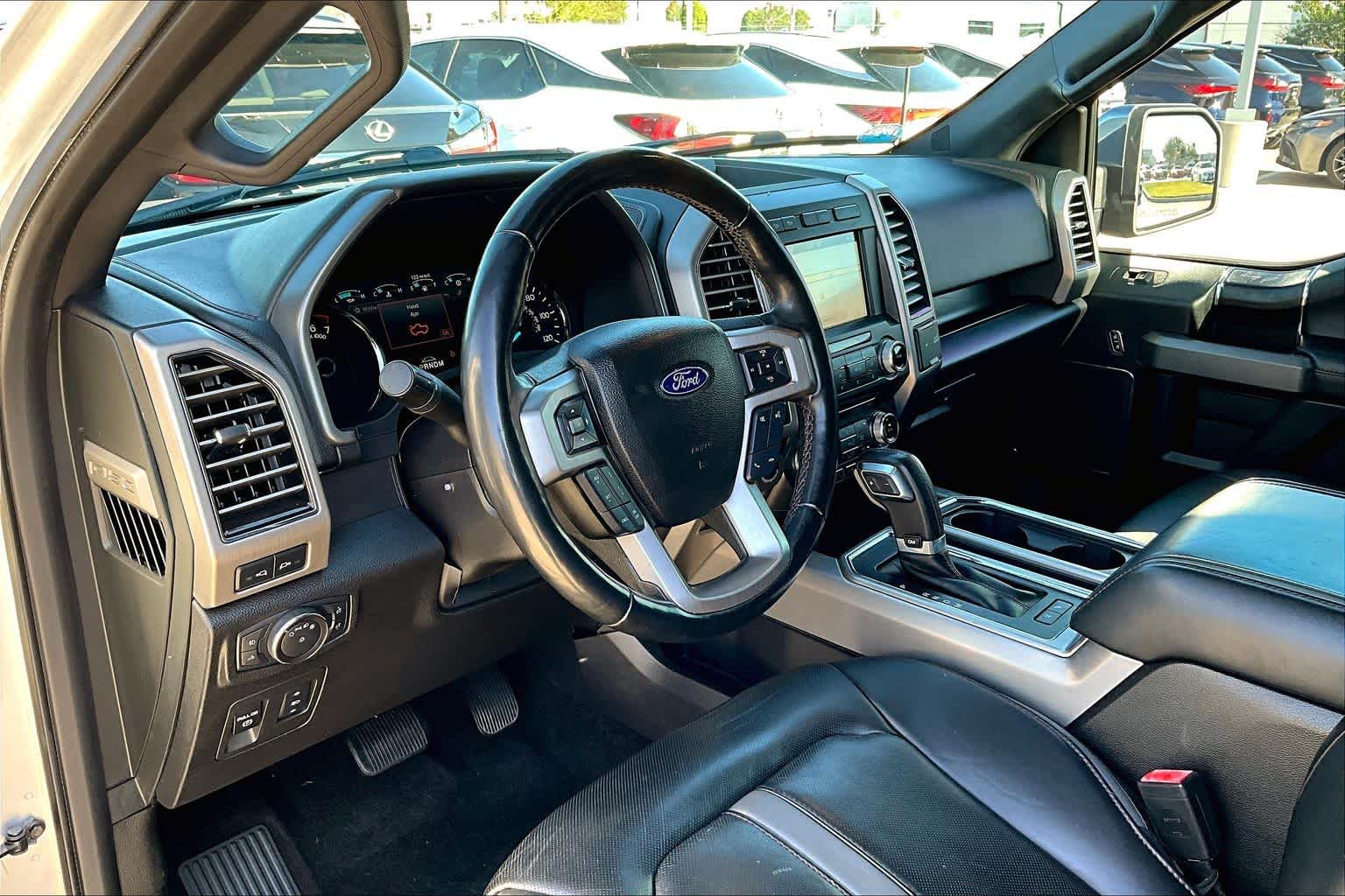 2018 Ford F-150 Platinum Ingot Silver Metallic at Mac Haik Ford