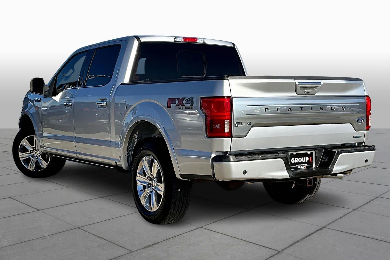 2018 Ford F-150 Platinum Ingot Silver Metallic at Mac Haik Ford