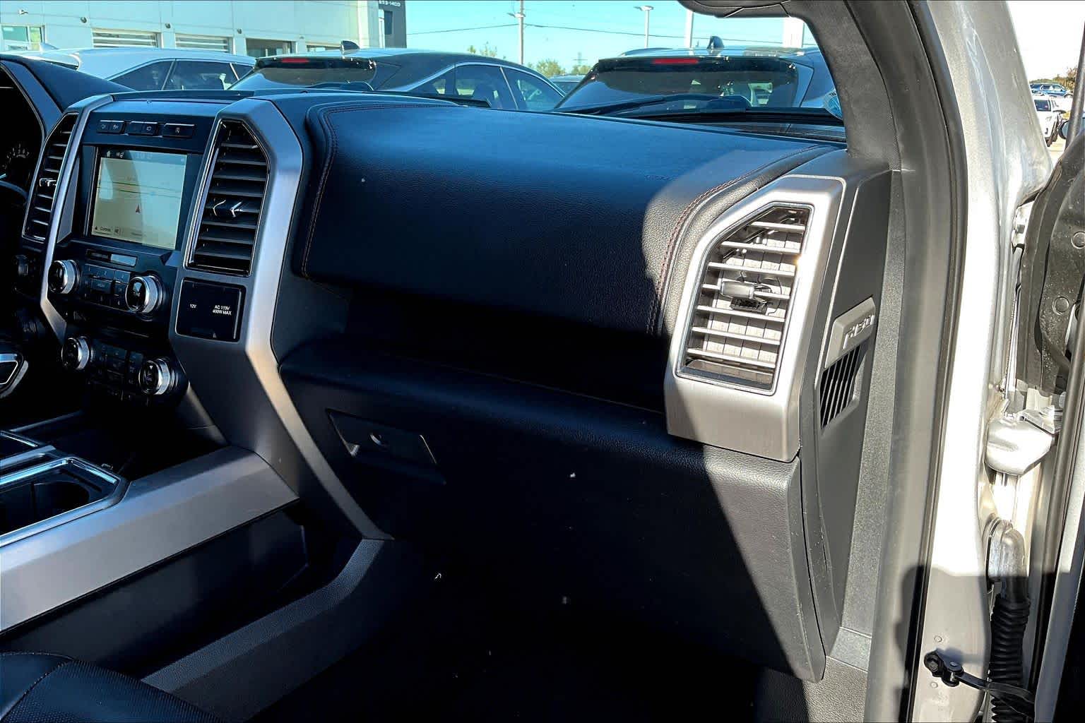 2018 Ford F-150 Platinum Ingot Silver Metallic at Mac Haik Ford