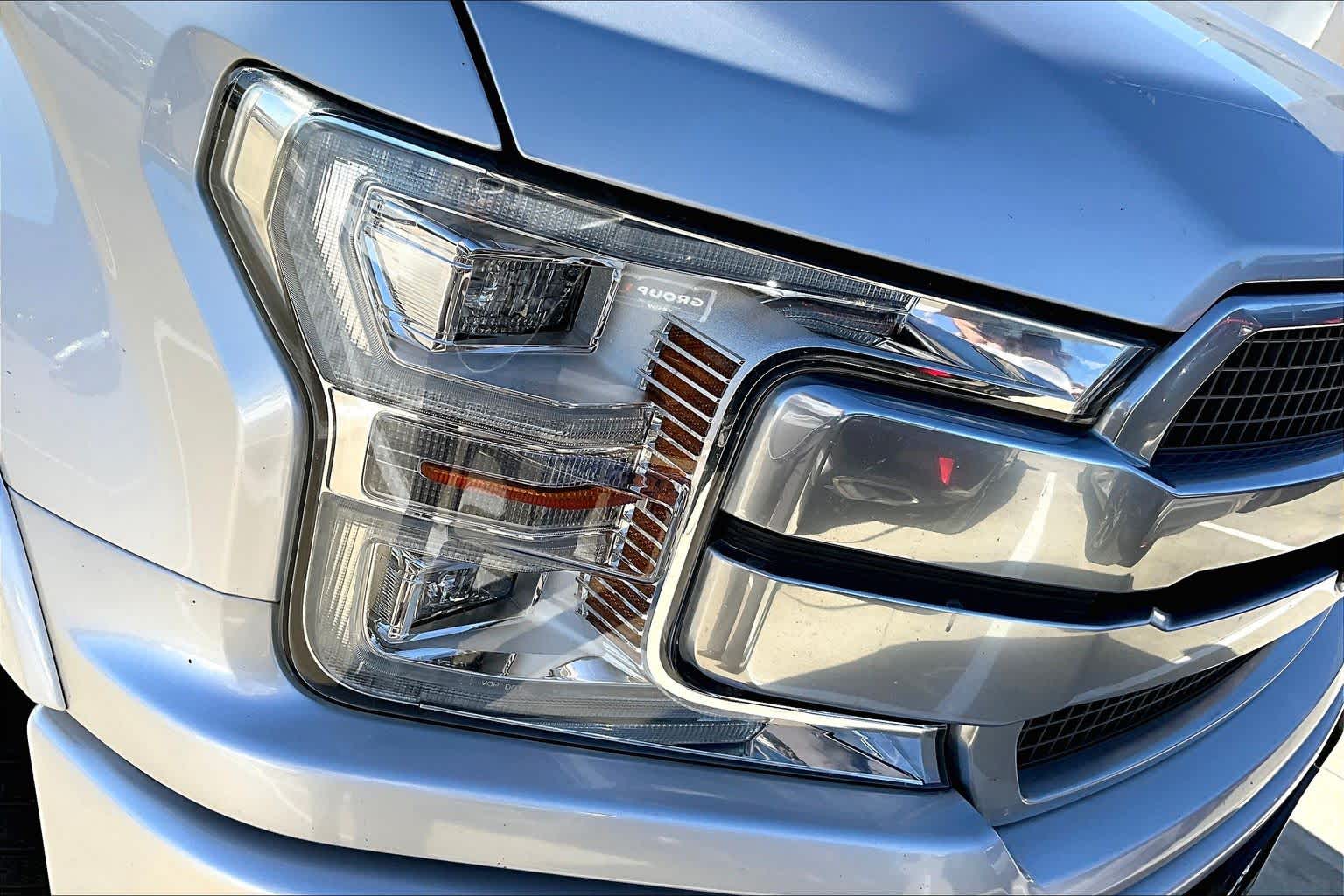 2018 Ford F-150 Platinum Ingot Silver Metallic at Mac Haik Ford