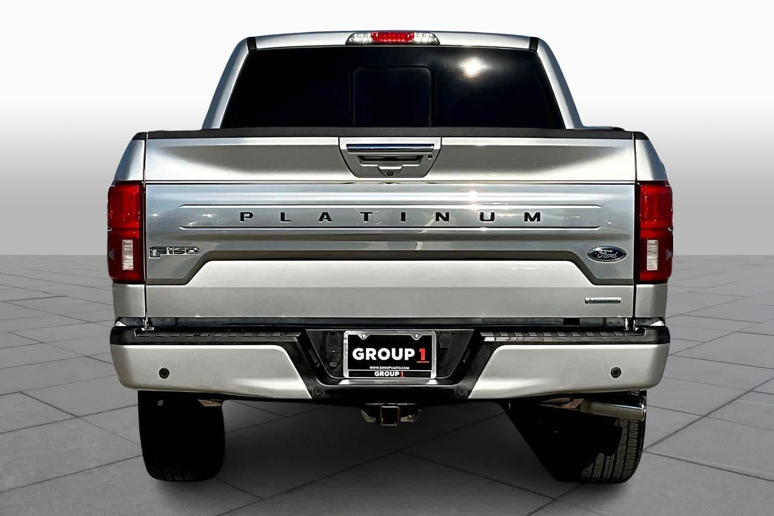 2018 Ford F-150 Platinum Ingot Silver Metallic at Mac Haik Ford