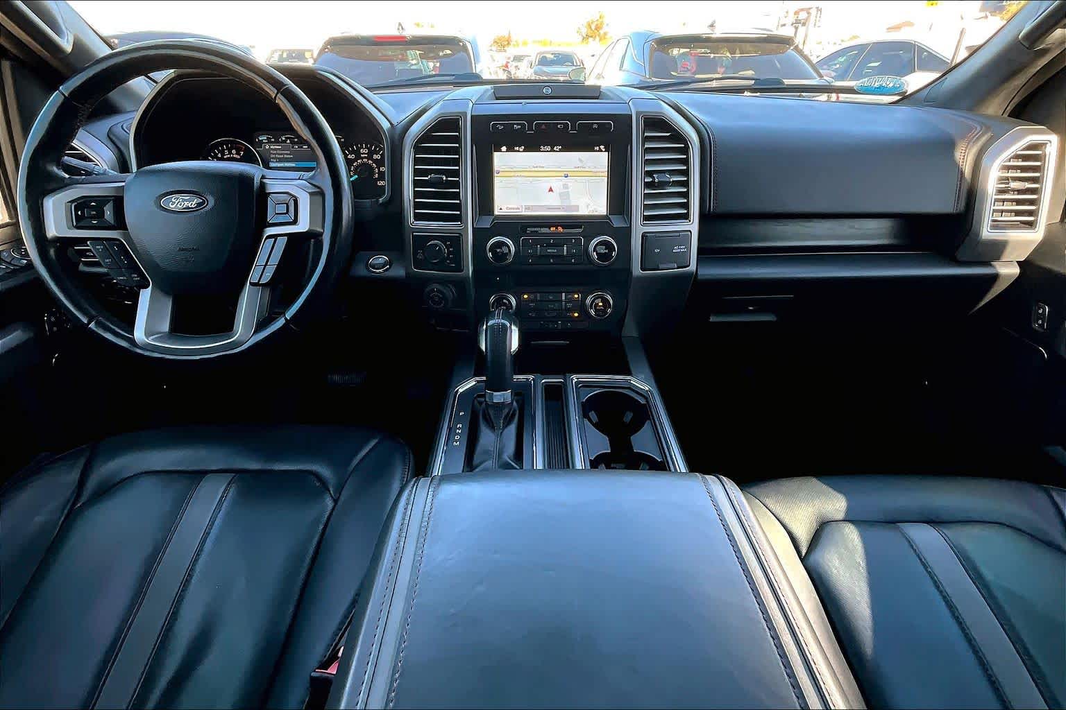 2018 Ford F-150 Platinum Ingot Silver Metallic at Mac Haik Ford