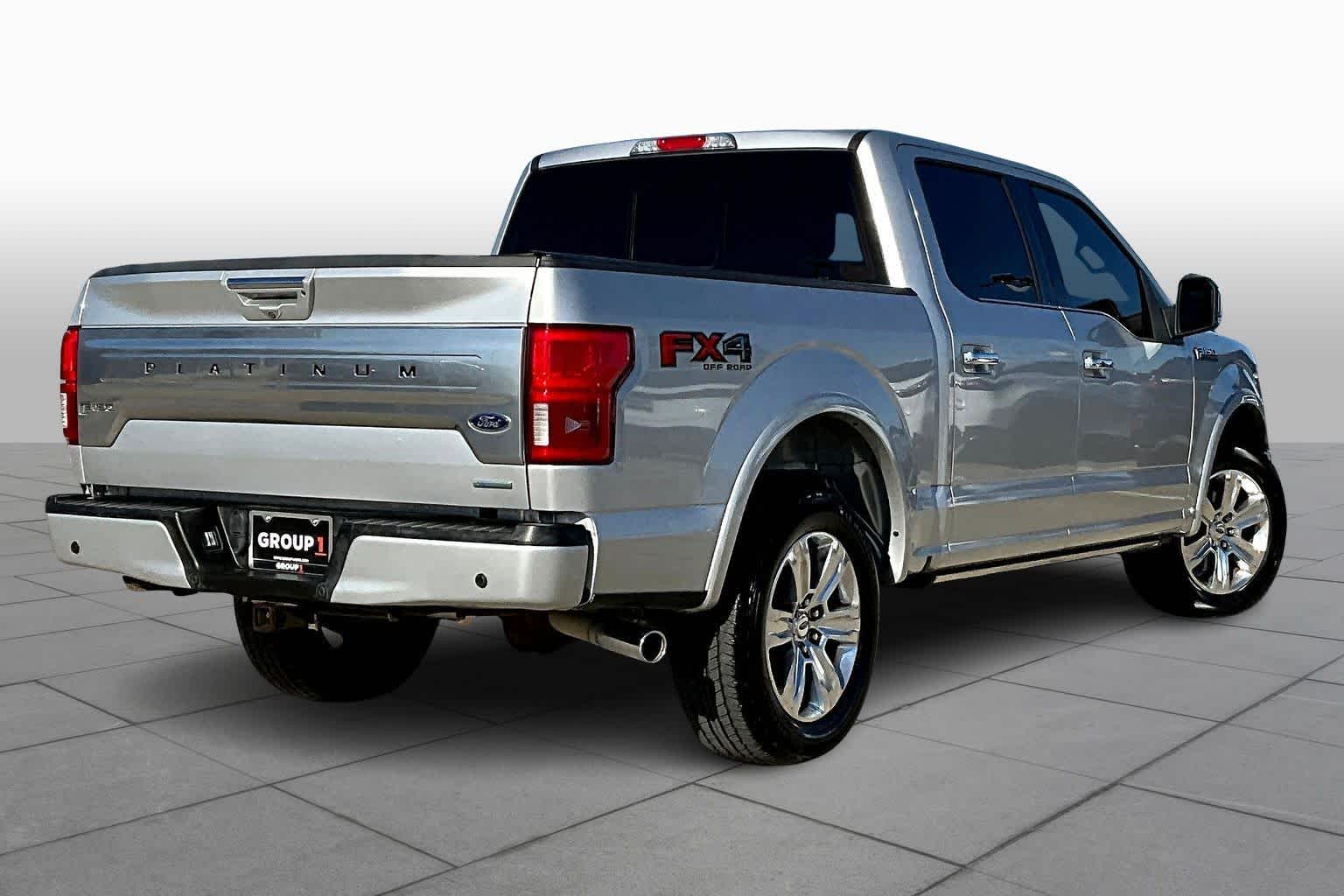 2018 Ford F-150 Platinum Ingot Silver Metallic at Mac Haik Ford