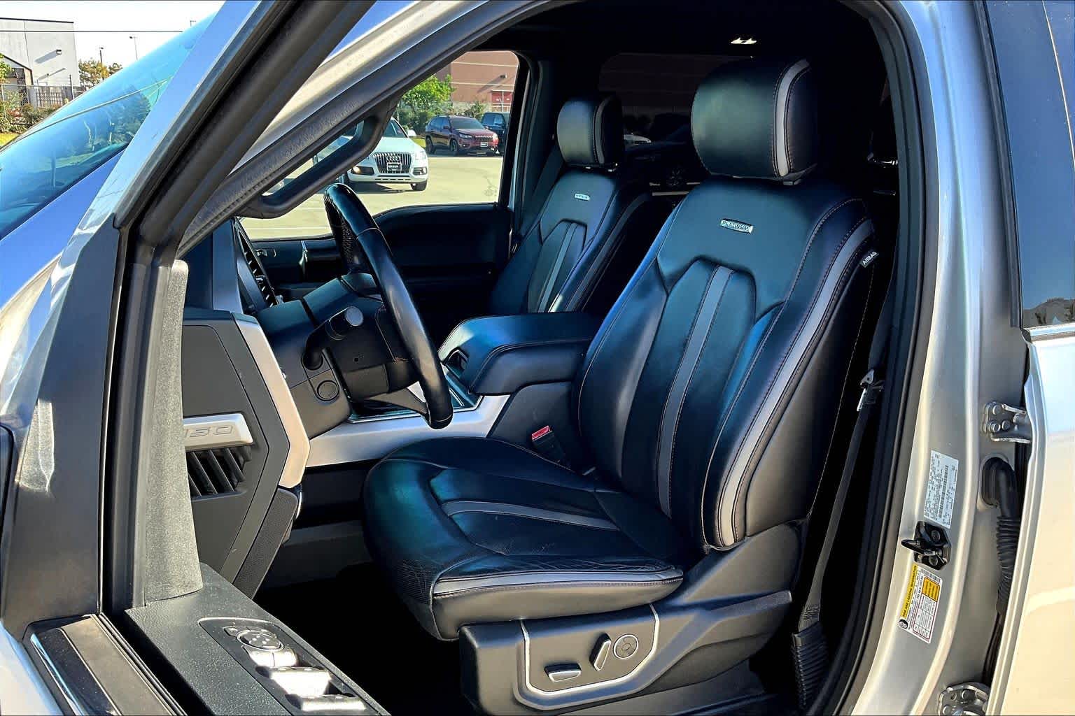 2018 Ford F-150 Platinum Ingot Silver Metallic at Mac Haik Ford