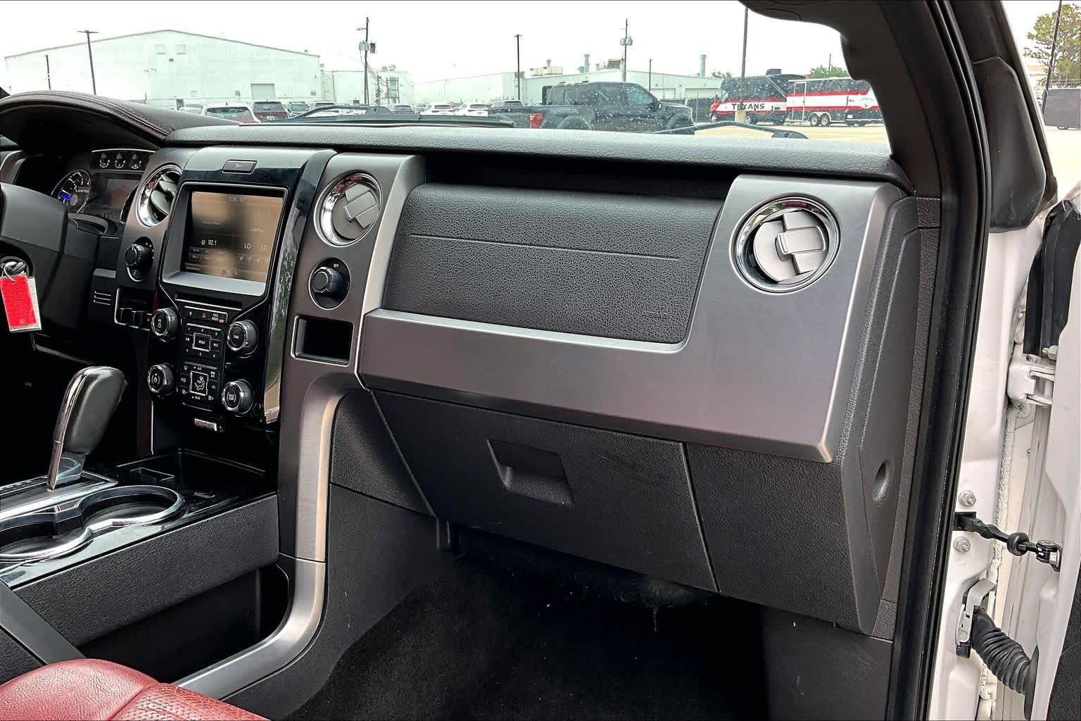 2013 Ford F-150 Limited White Platinum Metallic Tri-Coat at Tomball Ford