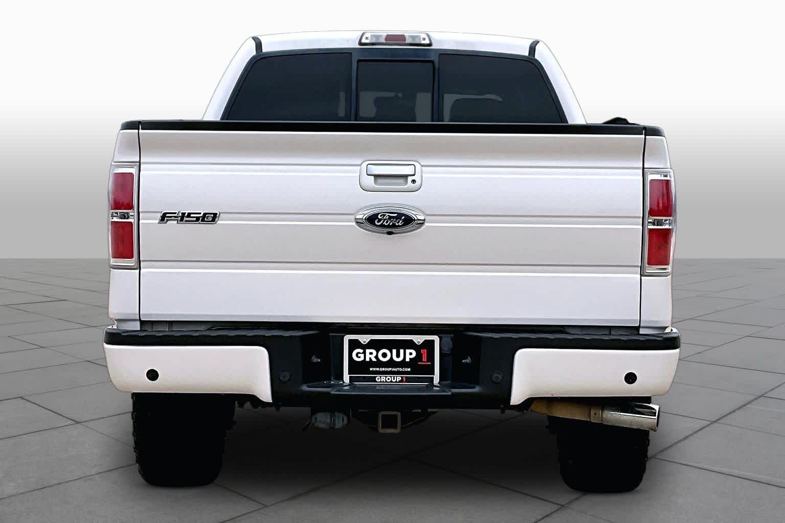 2013 Ford F-150 Limited White Platinum Metallic Tri-Coat at Tomball Ford