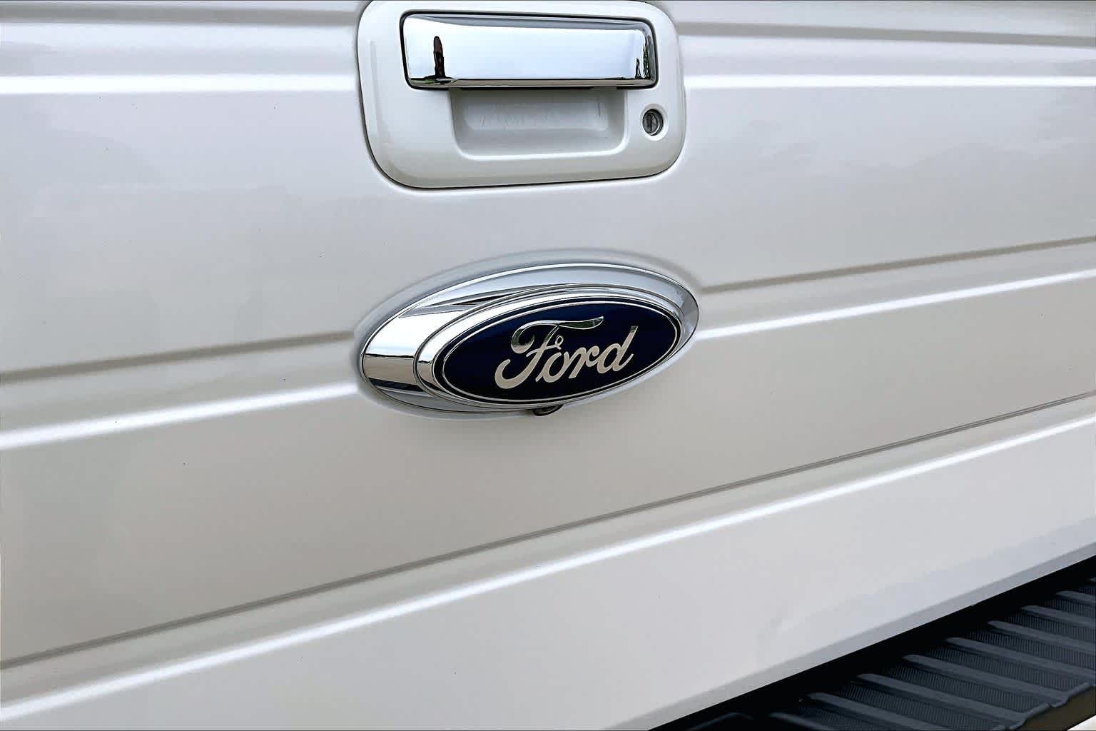 2013 Ford F-150 Limited White Platinum Metallic Tri-Coat at Tomball Ford