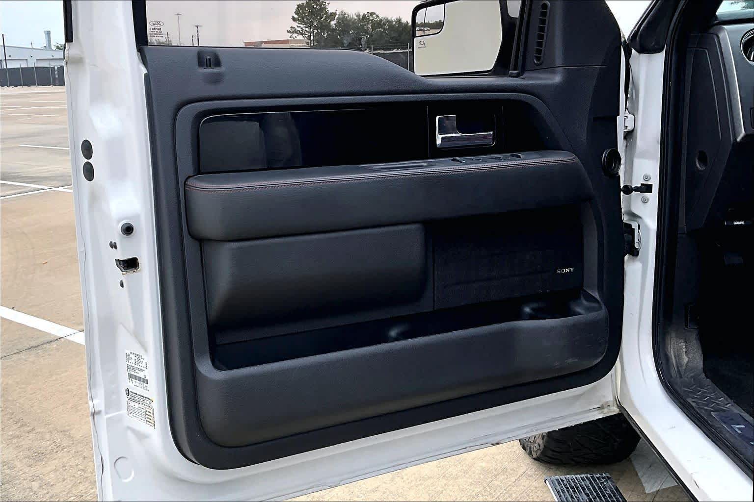 2013 Ford F-150 Limited White Platinum Metallic Tri-Coat at Tomball Ford