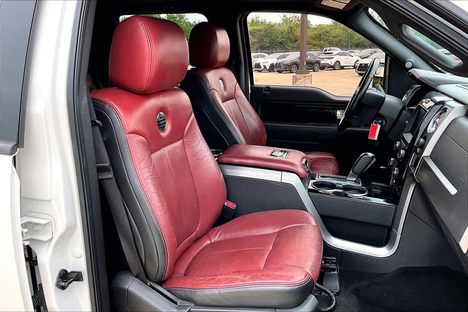 2013 Ford F-150 Limited White Platinum Metallic Tri-Coat at Tomball Ford