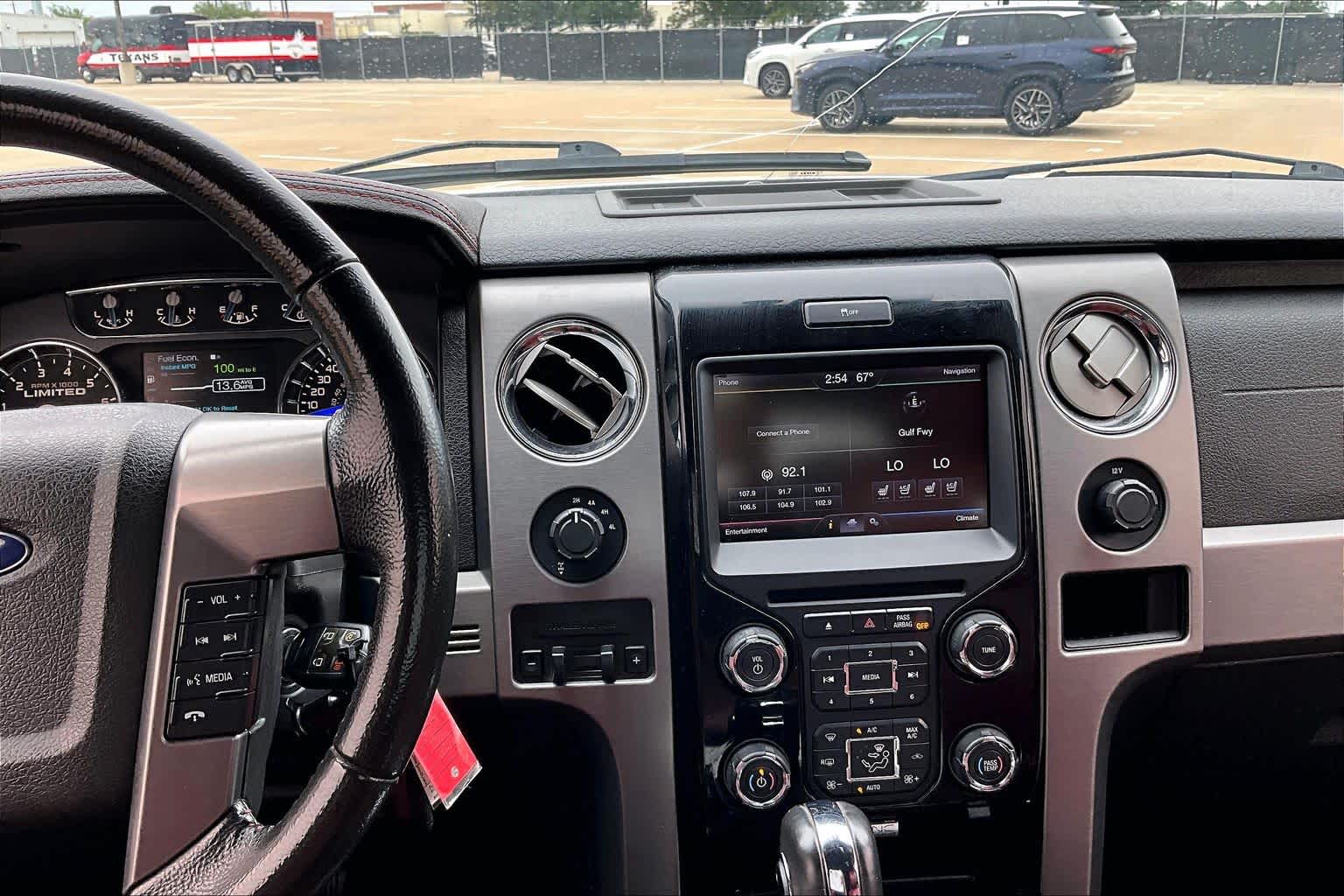 2013 Ford F-150 Limited White Platinum Metallic Tri-Coat at Tomball Ford